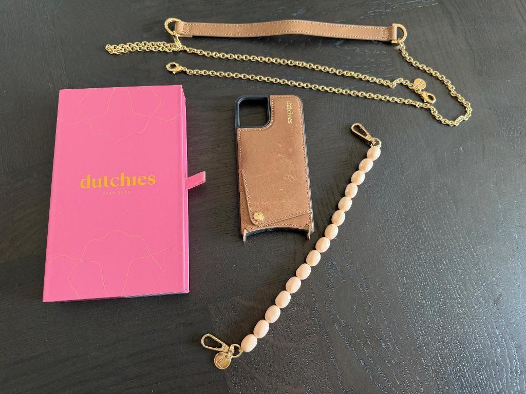 Dutchies hoesje + koord I Phone 12, Ophalen of Verzenden, Zo goed als nieuw, Telefoonhanger of Accessoire, Apple iPhone