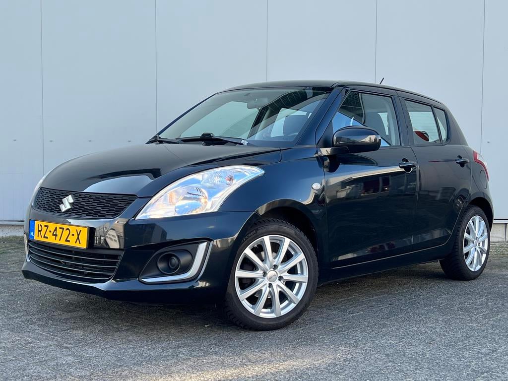 Suzuki Swift 1.2 5-D 2016 Zwart, Auto's, Voorwielaandrijving, 4 cilinders, 400 kg, Bedrijf