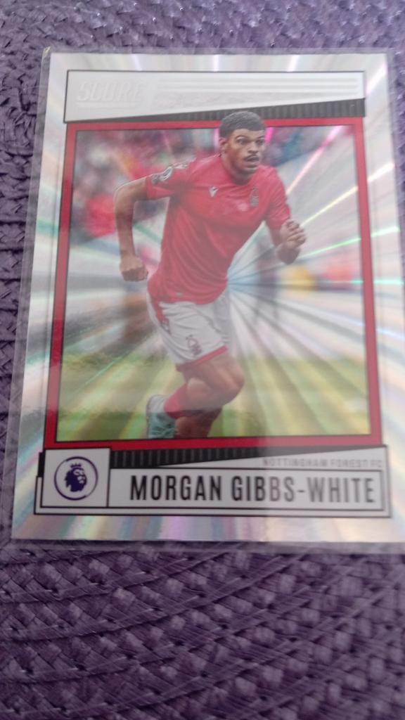 Morgan Gibbs-White Panini Score Premier League kaart, Ophalen of Verzenden