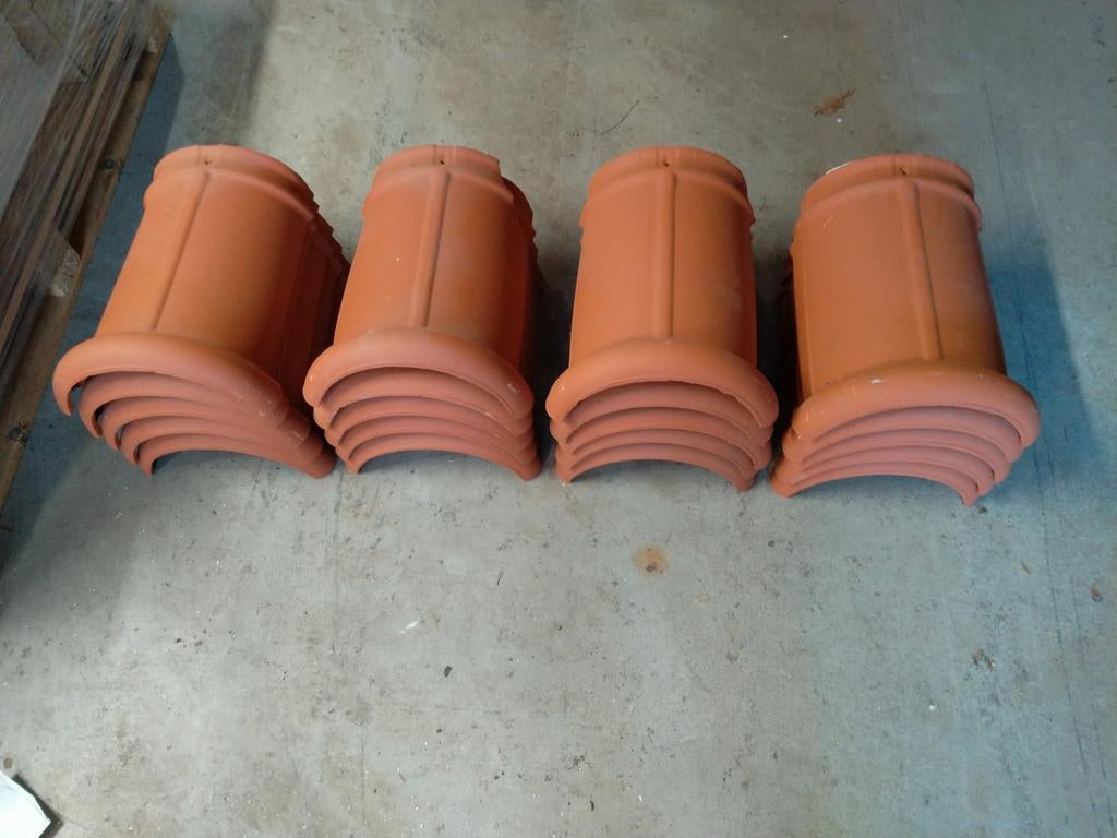 20 stuks Nokvorsten te koop, Ophalen, Steen of Klei, Zwart, Minder dan 5 m²