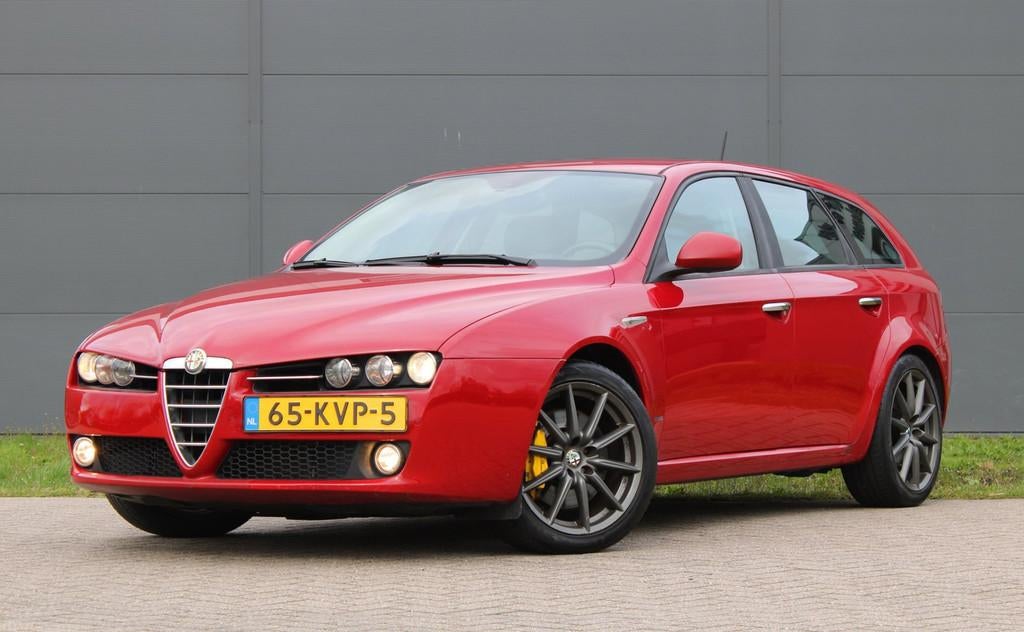 Alfa Romeo 159 Sportwagon 1.750 TBi Distinctive Leder, Voorwielaandrijving, Euro 5, Gebruikt, 4 cilinders