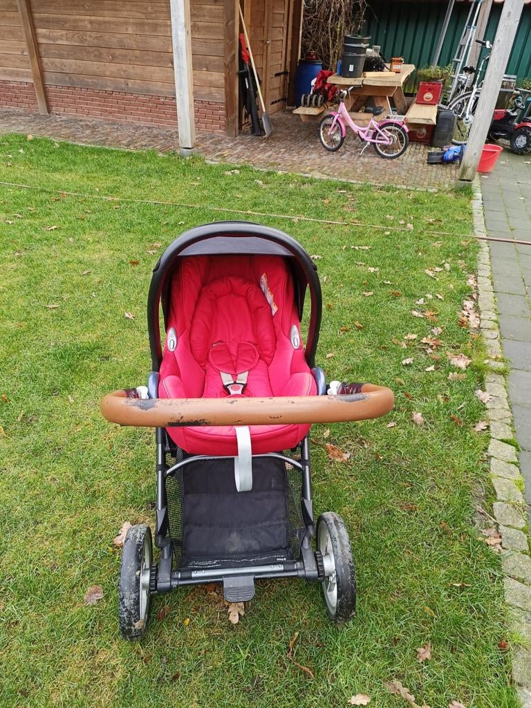Kinderwagen Mutsy Evo incl toebehoren., Ophalen, Gebruikt, Combiwagen, Mutsy