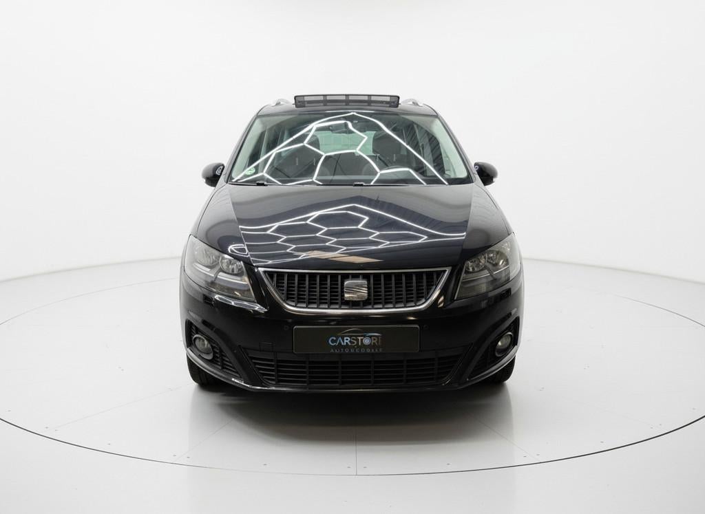 Seat Alhambra 1.4 TSI ELEK DEUREN 7 ZITS CAMERA PANO NAP, Auto's, Voorwielaandrijving, Euro 5, Stof, Zwart