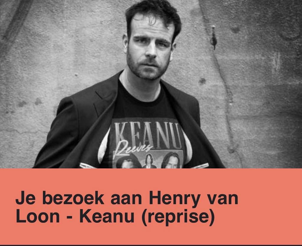 2x kaartjes Henry van Loon - 2 april -Hoorn, Tickets en Kaartjes, Twee personen, April