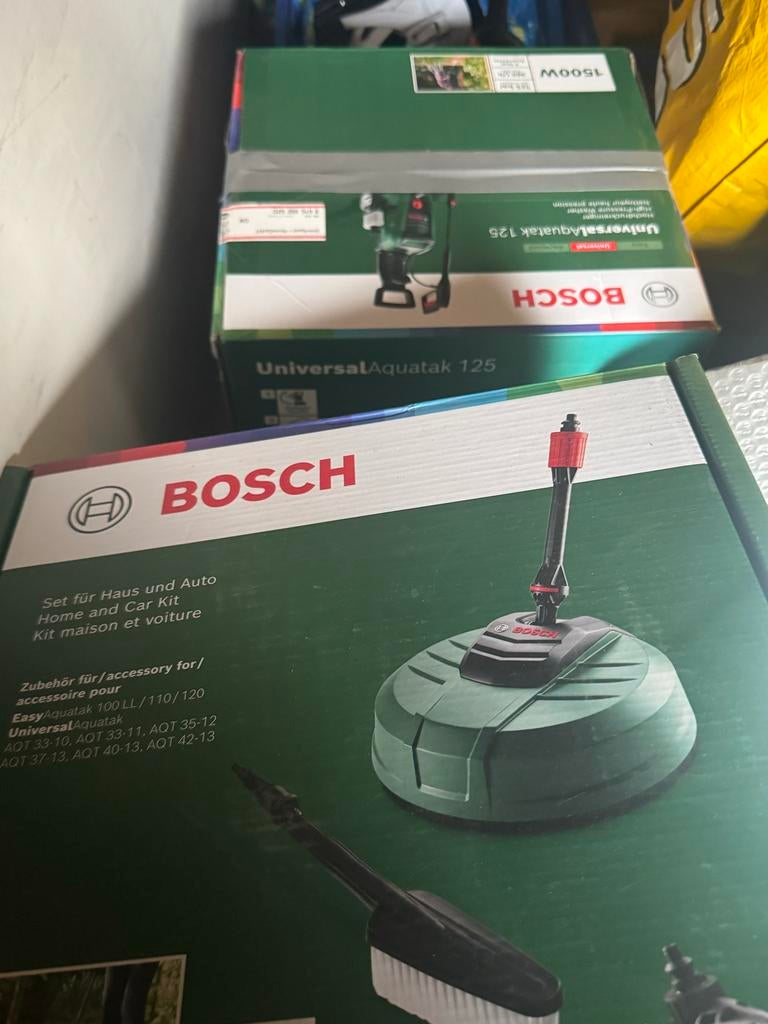 Bosch UniversalAquatak 125 hogedrukreiniger, Tuin en Terras, Ophalen, Nieuw, Elektrisch