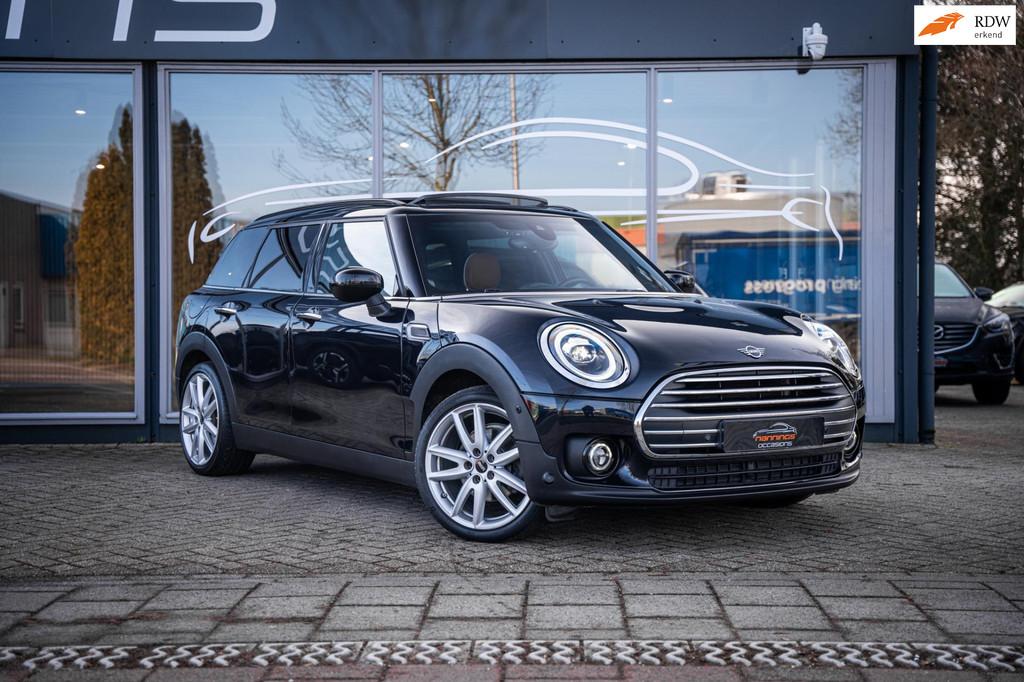 Mini Mini Clubman 1.5 Cooper Richmond Park|Carplay|Leder|Sch, Auto's, Mini, Gebruikt, Blauw, Leder, 3 cilinders
