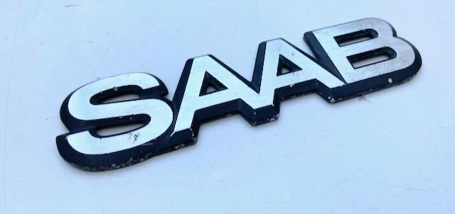 SAAB   oldtimer logo  merk embleem (1), Ophalen of Verzenden, Gebruikt, Auto's