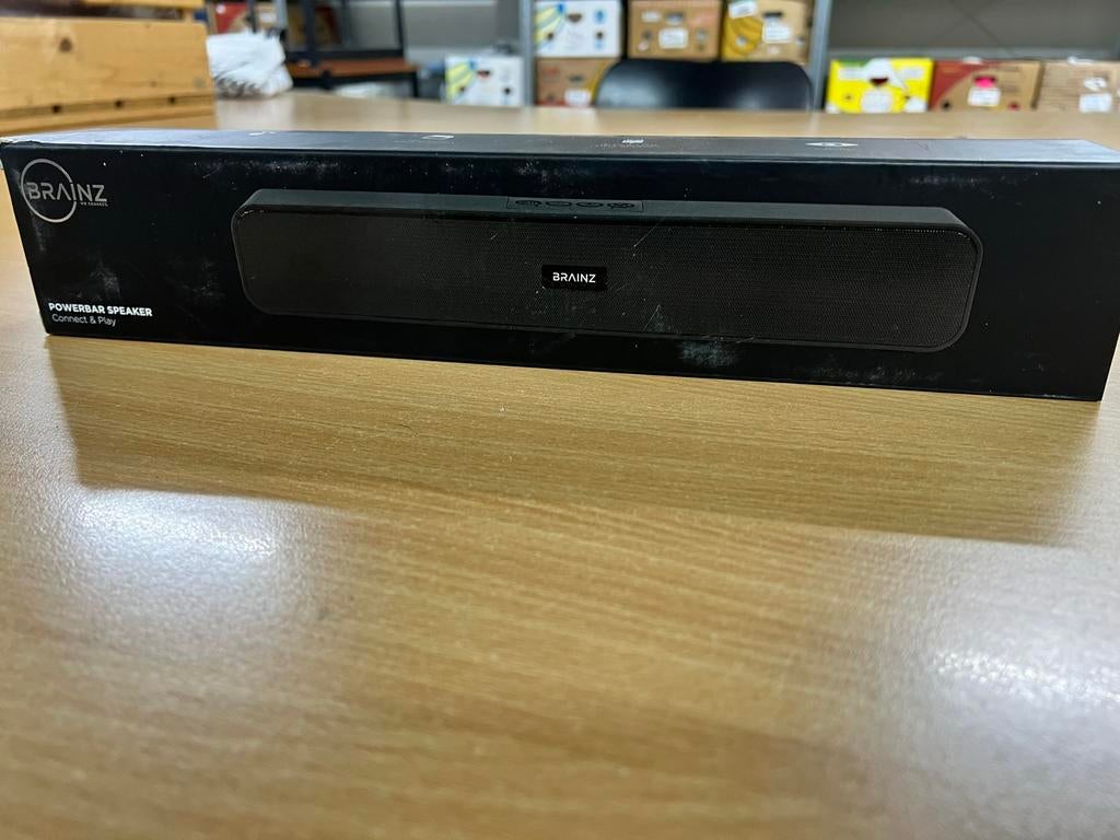 Brainz Powerbar Bluetooth Speaker, Ophalen, Bluetooth, Nieuw