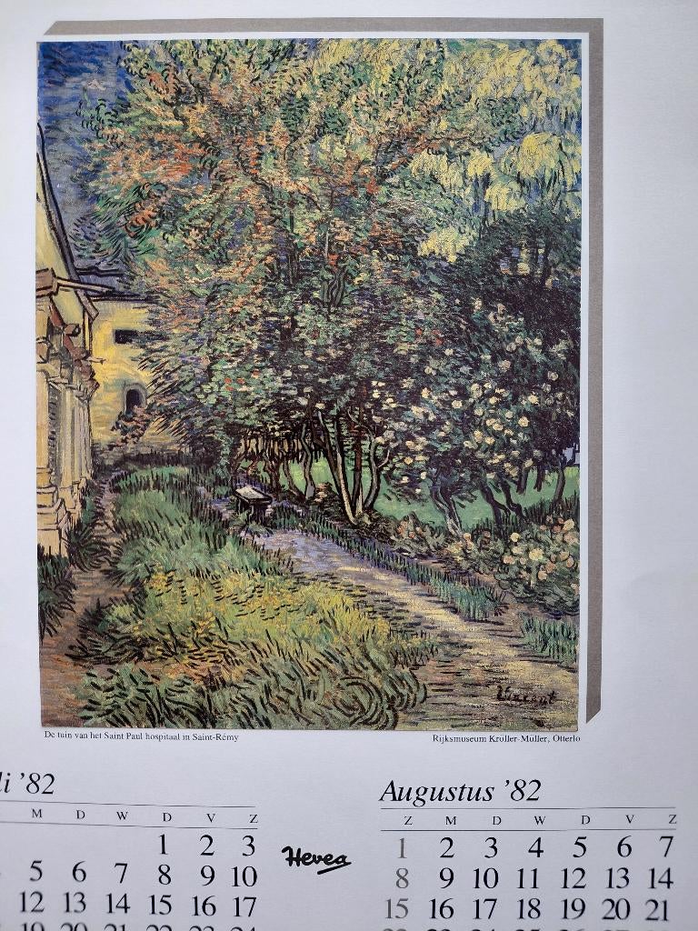 VAKA kunstkalender (enkele voorbeelden), Diversen, Ophalen of Verzenden, Jaarkalender, Zo goed als nieuw