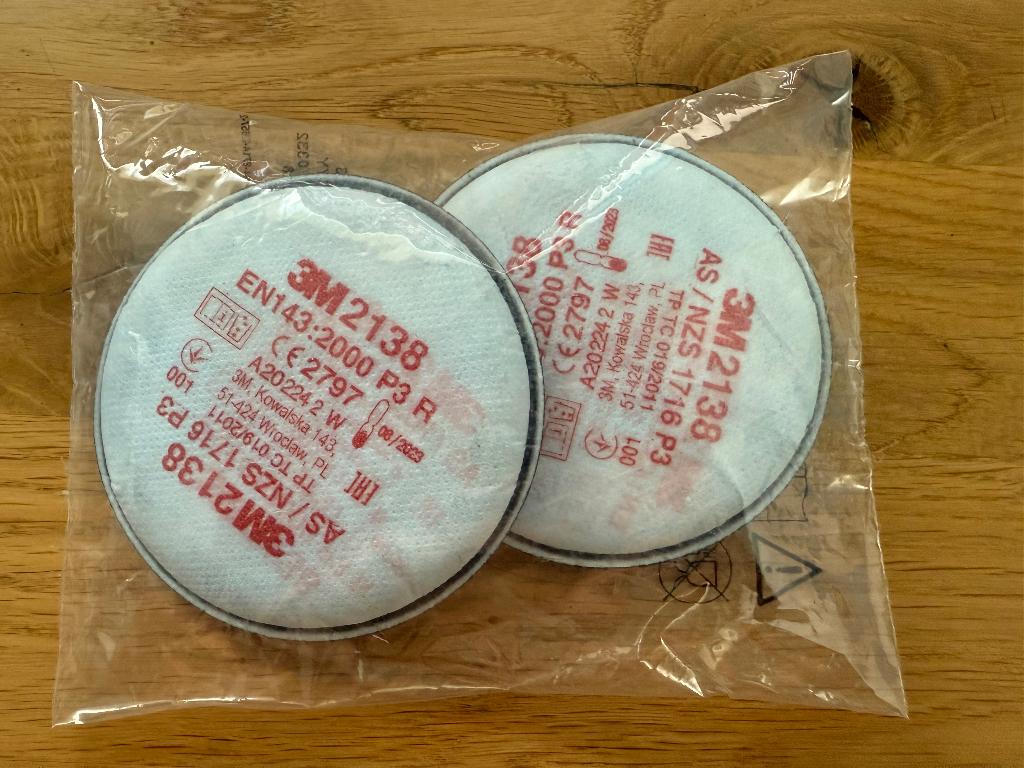 3M 2138 stoffilter P3 R, Doe-het-zelf en Verbouw, Adembescherming, Nieuw, Halfgelaatsmaskers, Ophalen