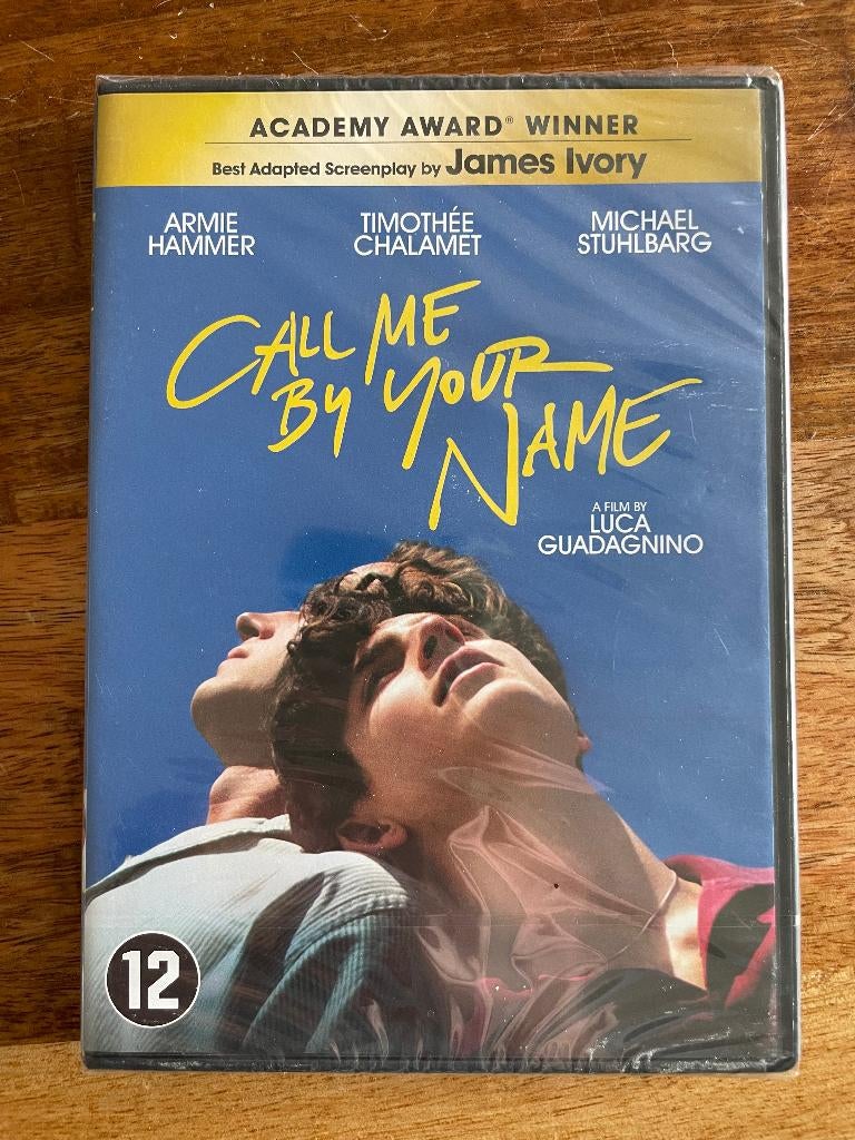 DVD Call Me By Your Name, Cd's en Dvd's, Vanaf 12 jaar, Ophalen of Verzenden, Nieuw in verpakking, Overige gebieden