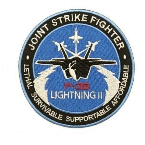 Embleem,Patch,JSF,Joint,Strike,Fighter,F35,Lightning II, Verzenden, Nieuw, Patch, Badge of Embleem