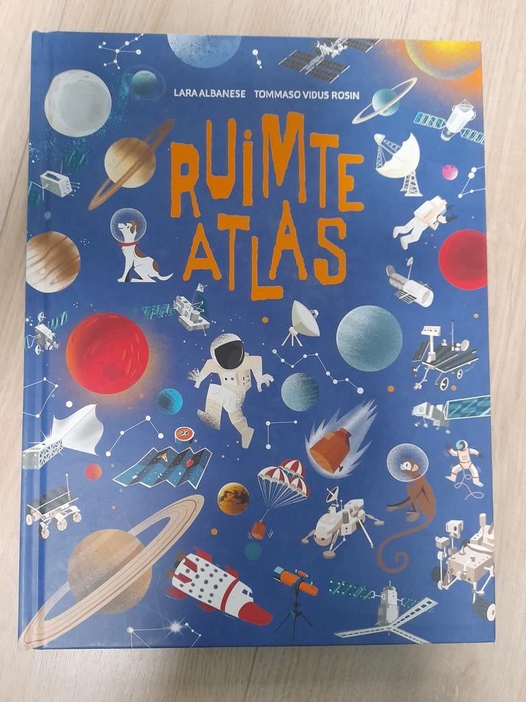 Ruimte atlas, Ophalen of Verzenden, Zo goed als nieuw, Lara Albanese en Tommasso vidus rosin, Non-fictie