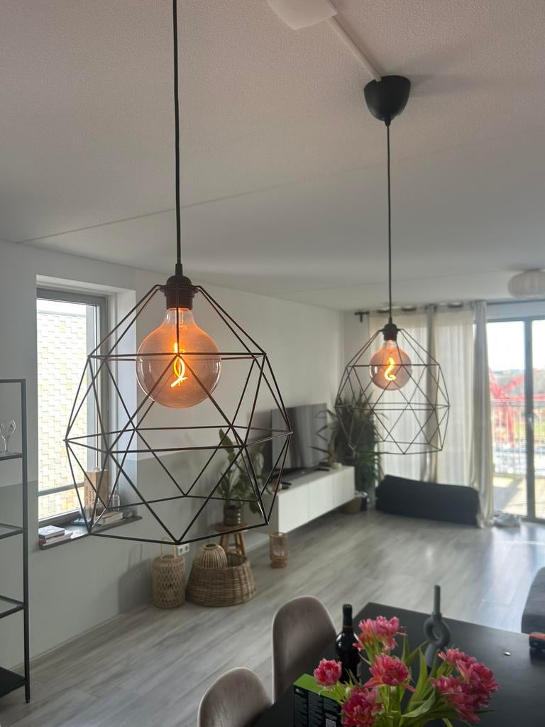 2 ikea hanglampen Brunsta/Havsdjup, Ophalen of Verzenden, Zo goed als nieuw, Minder dan 50 cm