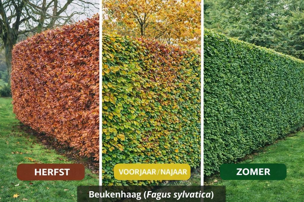 Beukenhaag (Fagus Sylvatica), Tuin en Terras, Planten | Bomen, Ophalen, Bloeit niet, Halfschaduw, Overige soorten
