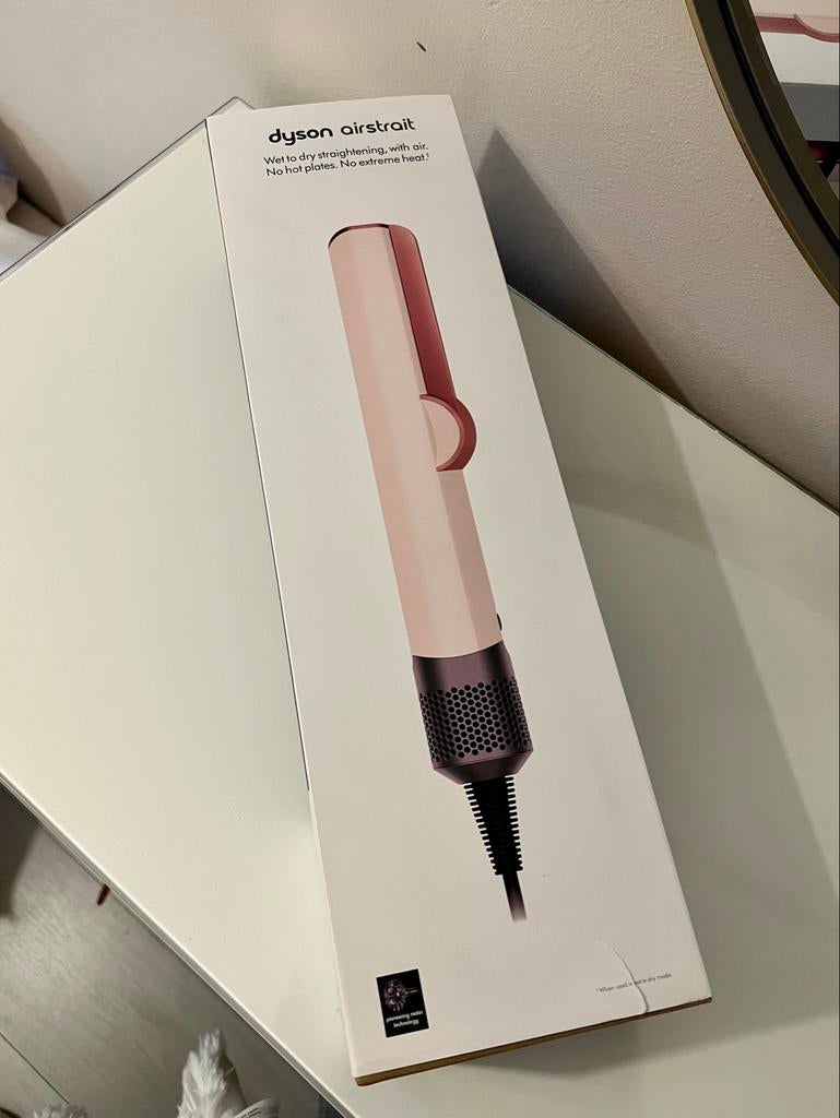 Dyson Airstrait - Zo goed als nieuw, incl. factuur, Ophalen of Verzenden, Zo goed als nieuw, Haarverzorging