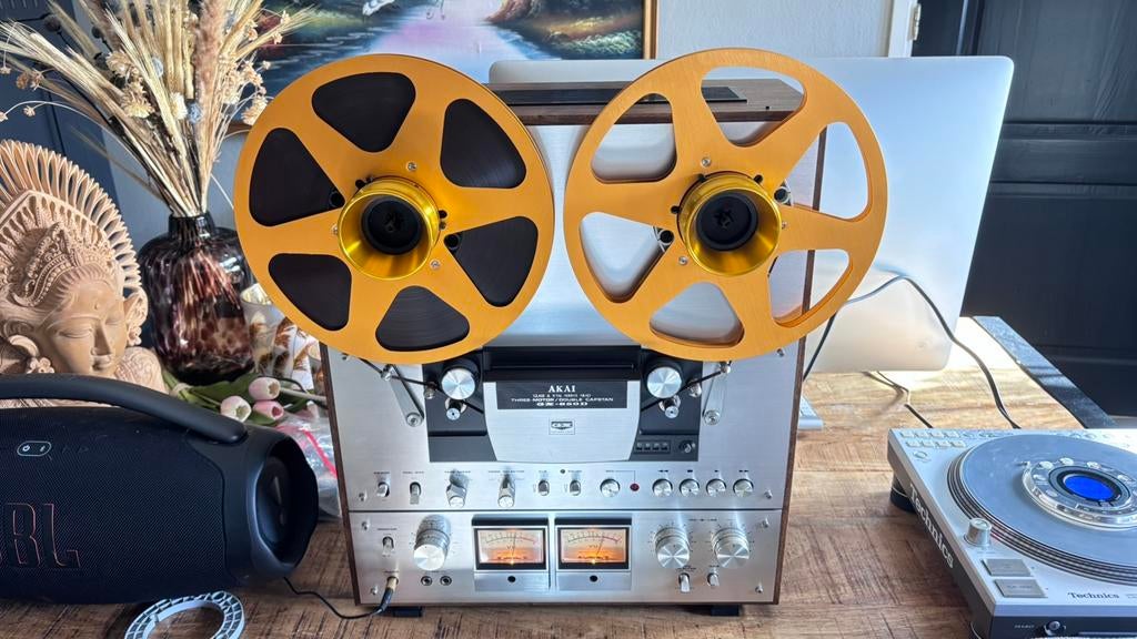 AKAI GX 650 D bandrecorder is gereviseerd, Ophalen of Verzenden, Bandrecorder