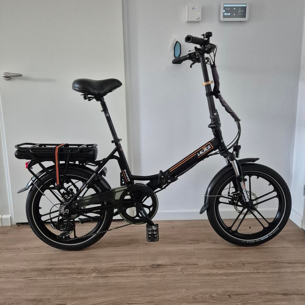 2x Z.G.A.N. Lacros S400 elektrische vouwfietsen (17,5ah), Fietsen en Brommers, Fietsen | Vouwfietsen, Versnellingen, Zo goed als nieuw