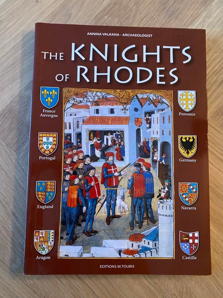 The knights of Rhodes, boek, Rhodos, Boeken, Geschiedenis | Stad en Regio, Ophalen of Verzenden, 14e eeuw of eerder, Zo goed als nieuw