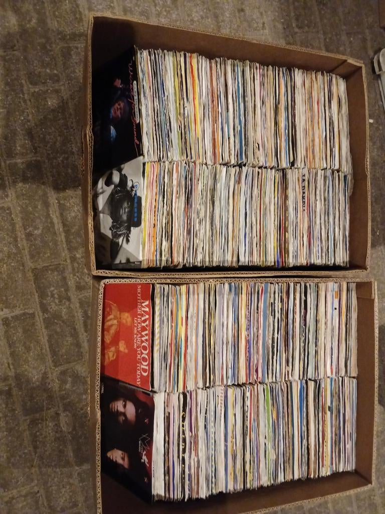 Partij singels, Ophalen, Gebruikt