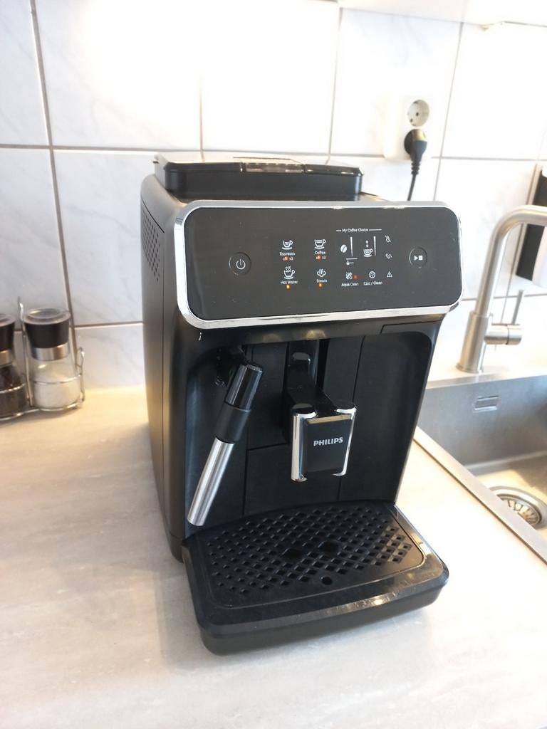 Philips Volautomatische Espressomachine - Goede Staat, Stoompijpje, Gebruikt, Espresso apparaat, Ophalen of Verzenden