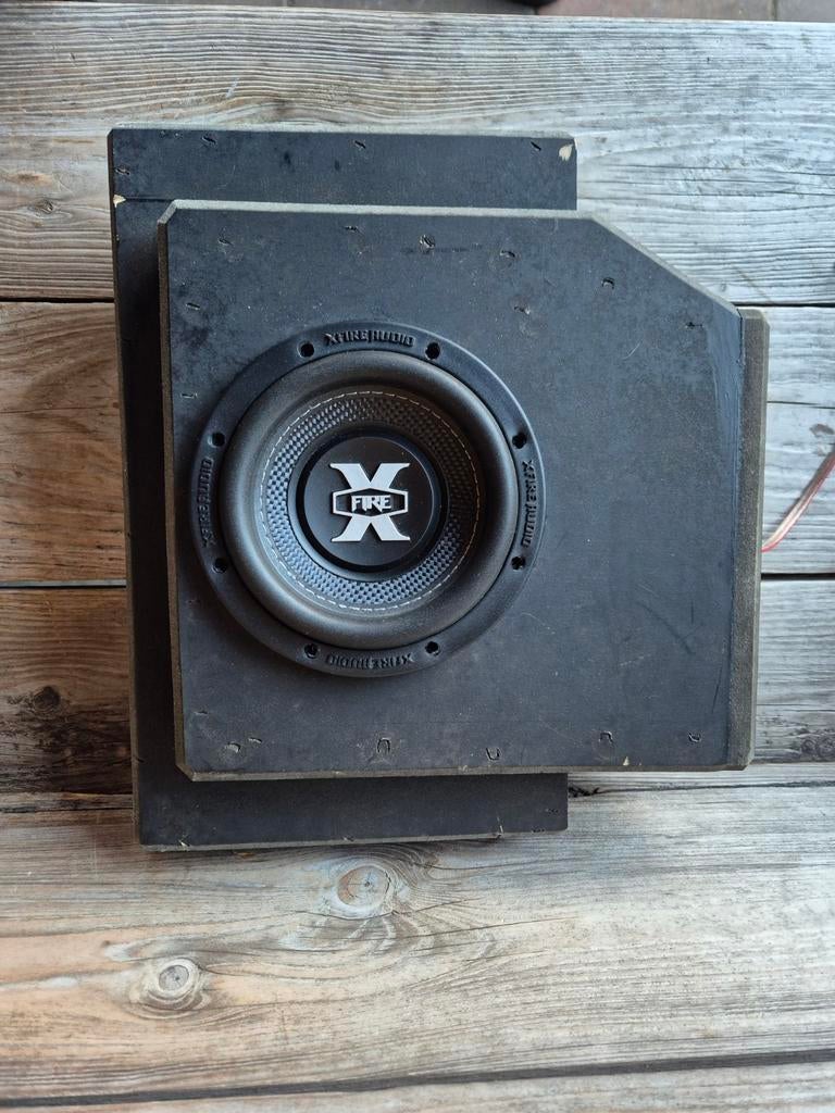 X Fire subwoofer voor onder de stoel Underseat, Auto diversen, Autospeakers, Ophalen of Verzenden