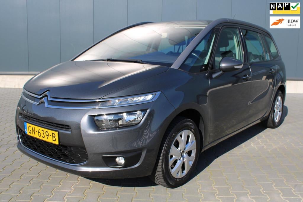 Citroen Grand C4 Picasso 1.2 PureTech Business 7 PERSOONS TR, Auto's, Voorwielaandrijving, 1350 kg, Stof, Gebruikt