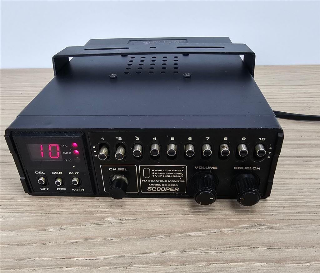 Scooper DS-2200 kristalscanner, Ophalen of Verzenden, Gebruikt, Zender en Ontvanger