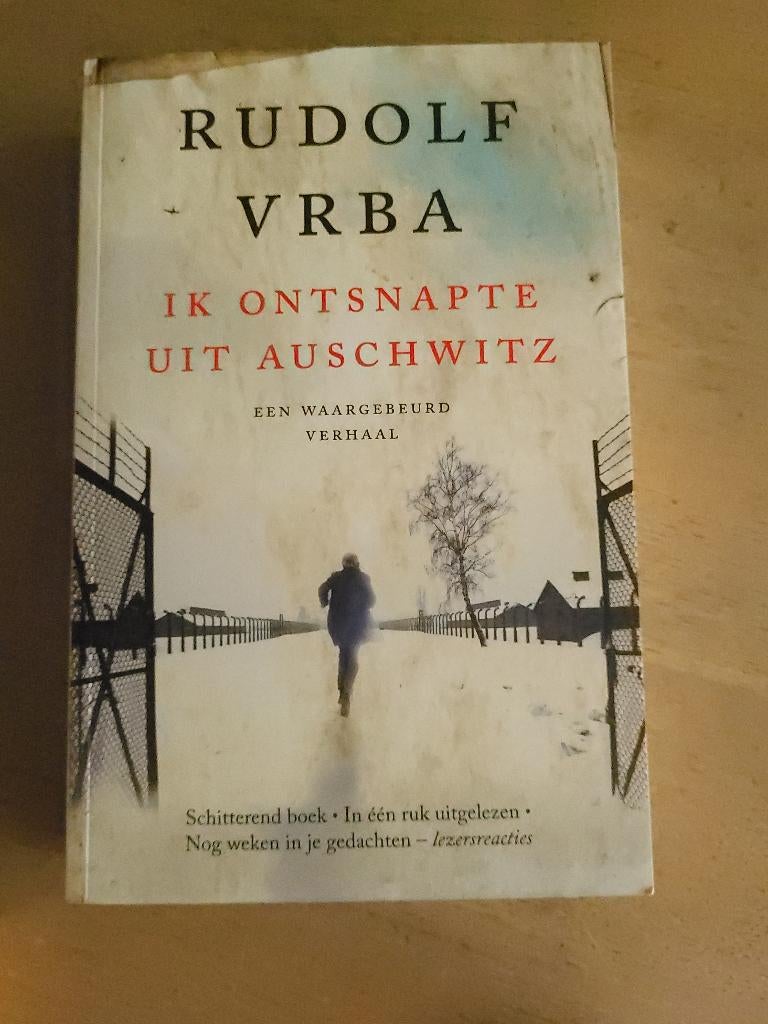 roman Ik ontsnapte uit Auschwitz - Rudolf Vrba WOII, Boeken, Ophalen of Verzenden, Gelezen