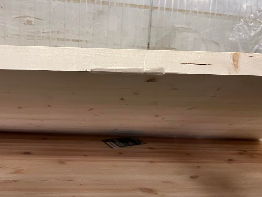 Vuren Timmerpaneel / Tafelblad 40x1000x2500 mm, 25 tot 50 mm, Overige typen, Nieuw, Ophalen of Verzenden