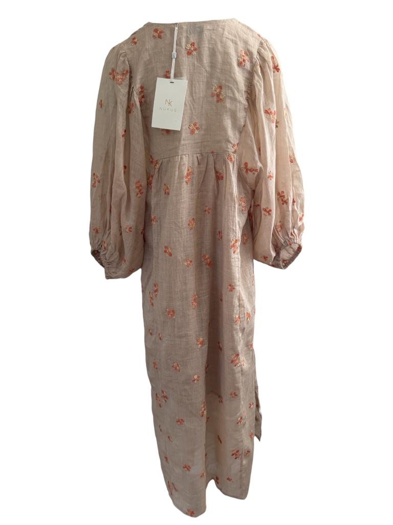 Nukus jurk NIEUW XL, Maat 46/48 (XL) of groter, Nieuw, Ophalen of Verzenden, Onder de knie