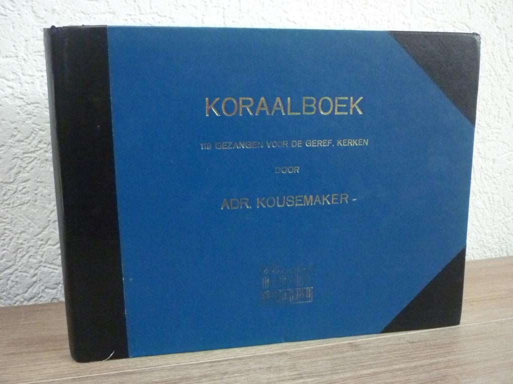 Adriaan Kousemaker - Koraalboek 119 gezangen, Orgel, Gebruikt, Ophalen of Verzenden, Artiest of Componist