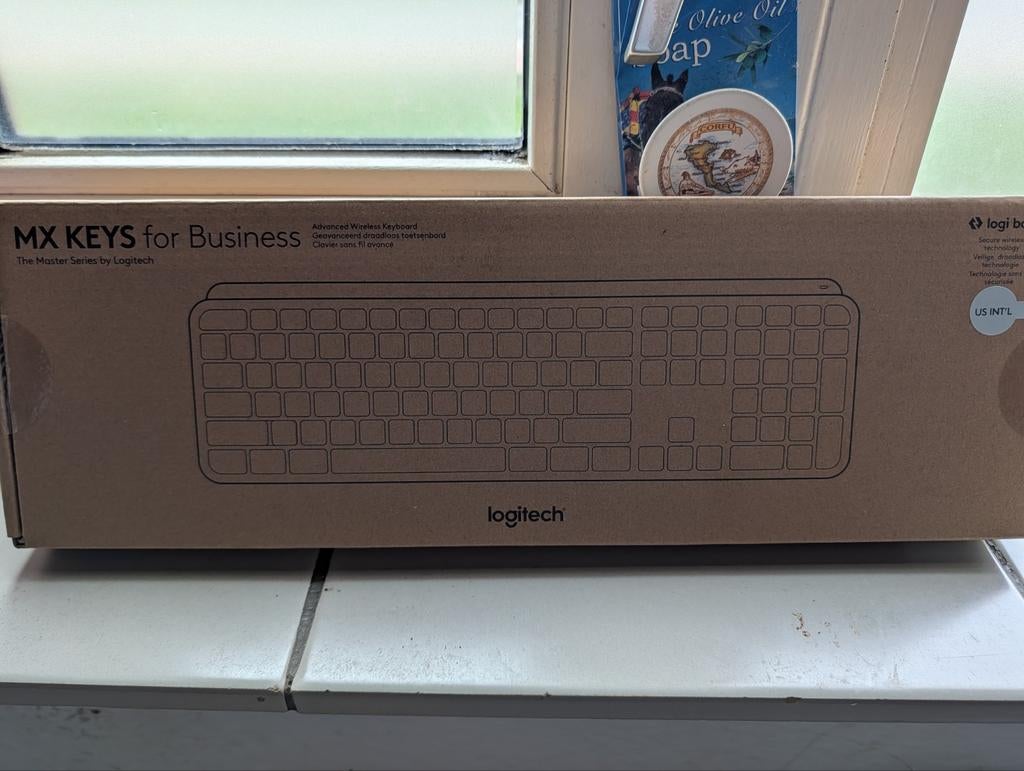 Logitech MX Keys for Business toetsenbord, Computers en Software, Toetsenborden, Ophalen of Verzenden, Nieuw, Draadloos, Logitech MX KEYS