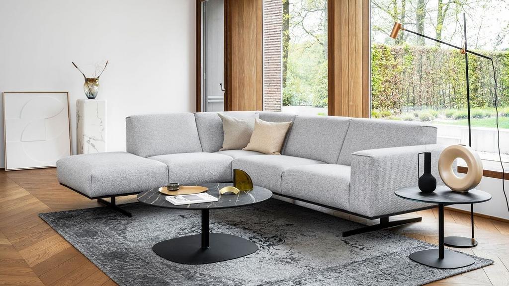 Montèl Caesar Hoekbank, Ophalen of Verzenden, Zo goed als nieuw, Stof