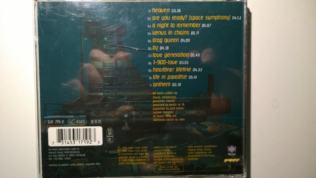 U96 - Heaven (Album), Ophalen of Verzenden, Zo goed als nieuw, Dance Populair