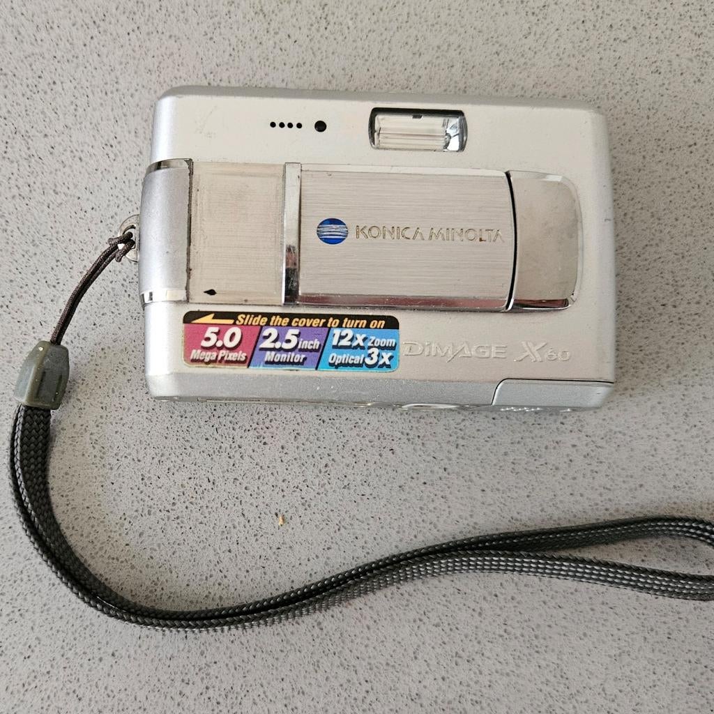 Konica Minolta Dimage X60, Audio, Tv en Foto, Fotocamera's Digitaal, Gebruikt, Konica, Compact, Ophalen of Verzenden
