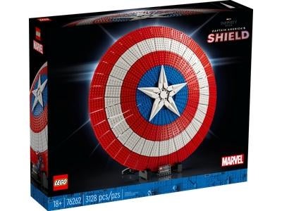Het schild van Captain America (76262) - NIEUW & ONGEOPEND, Marvel, Lego, Nieuw, Ophalen of Verzenden