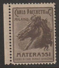 Italië cinderella reclame matrassen Carlo Pacchetti, Ophalen of Verzenden, Postfris