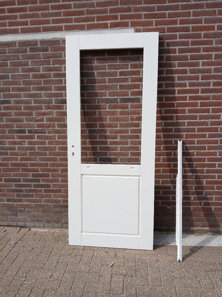 Achterdeur buitendeur merbau nieuw (nr31), Ophalen, Nieuw, Buitendeur, 200 tot 215 cm