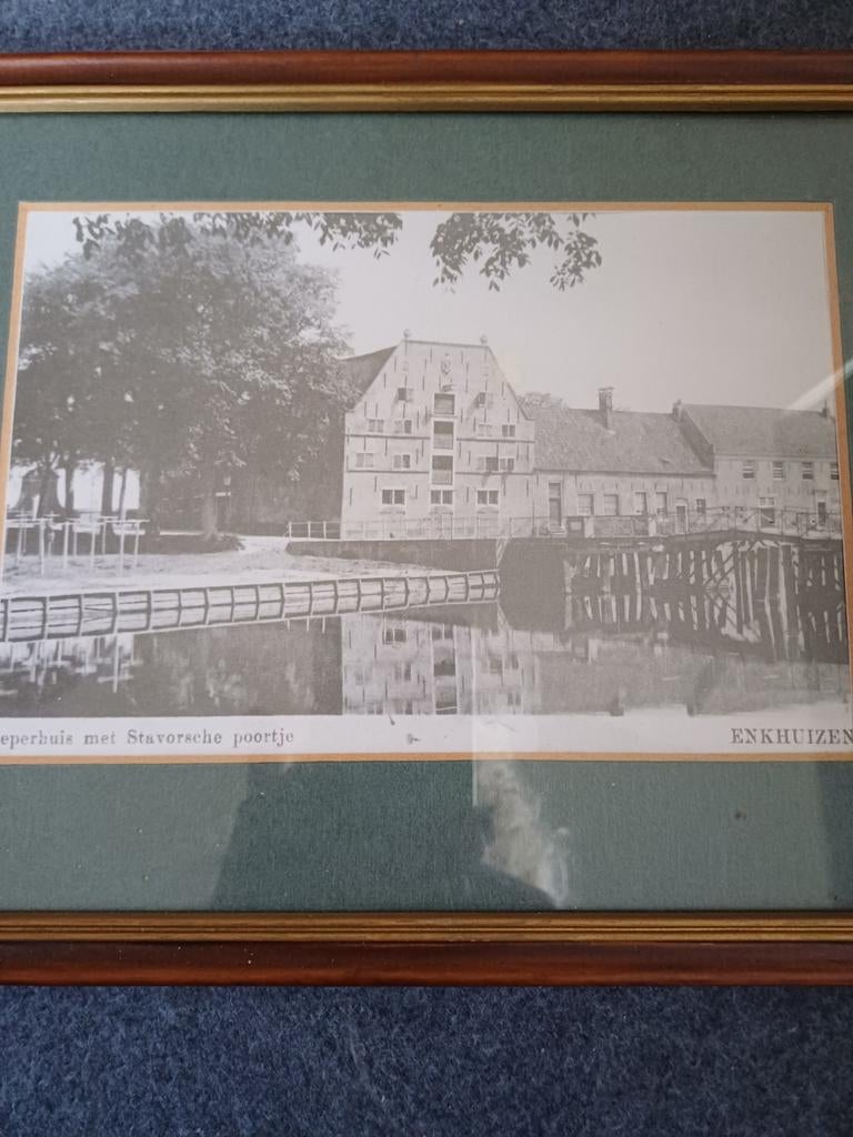 Mooie prentjes van Enkhuizen, Antiek en Kunst, Ophalen of Verzenden