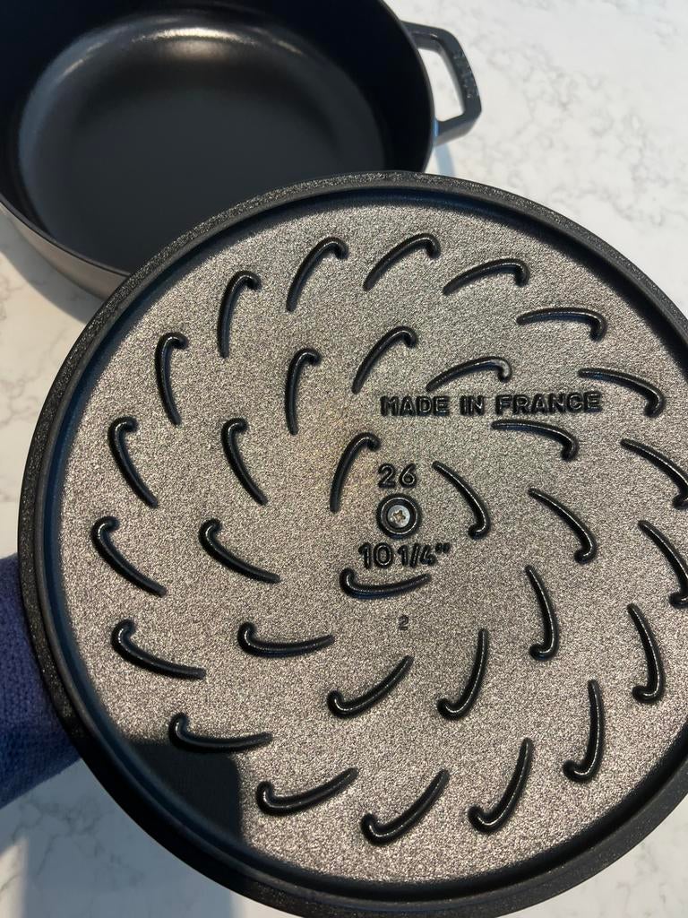 Nieuwe Nieuwe Staub Chistera mat zwart 26 cm, Gietijzer, Nieuw, Ophalen of Verzenden, Staub