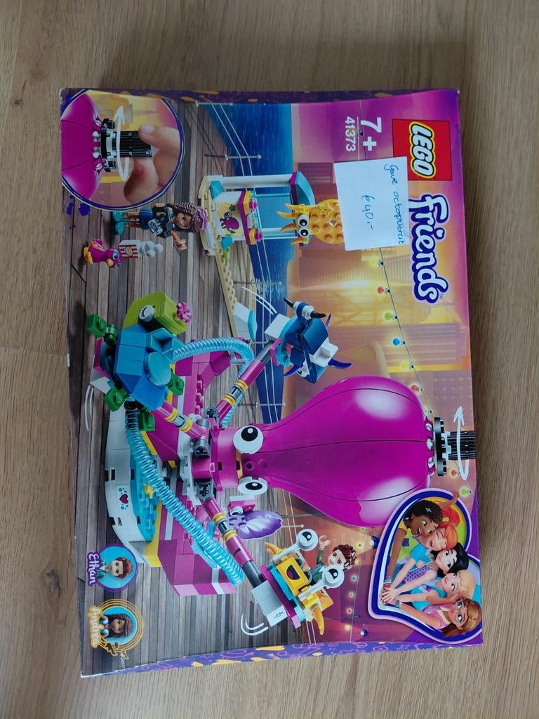 Lego Friends 41373 Griezelige attractie met boekjes, Kinderen en Baby's, Speelgoed | Duplo en Lego, Zo goed als nieuw, Lego, Complete set