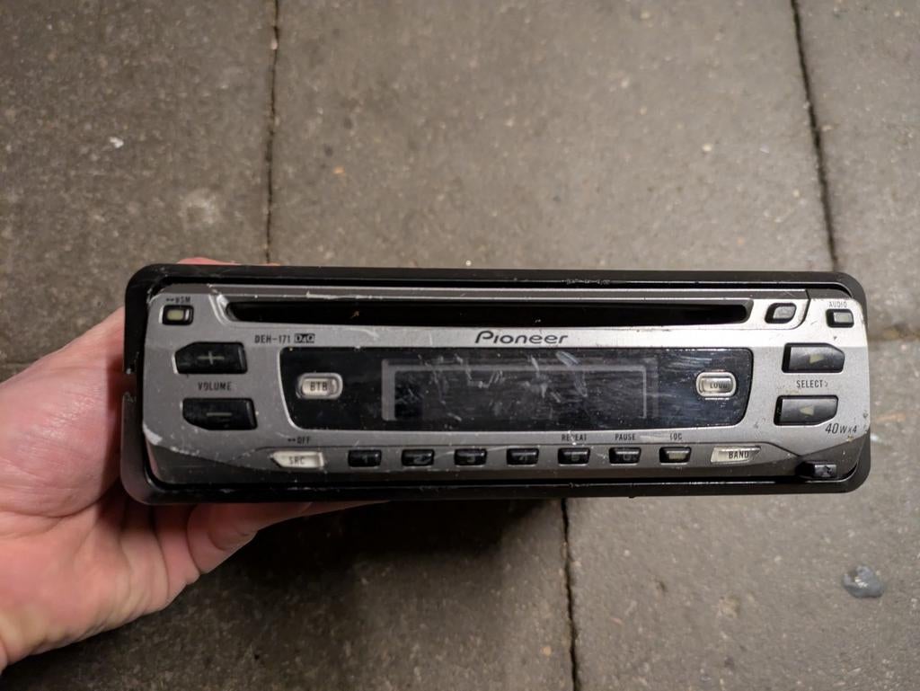 Pioneer Radio Autoradio CD Speler Vintage Onderdeel Auto, Auto diversen, Ophalen of Verzenden