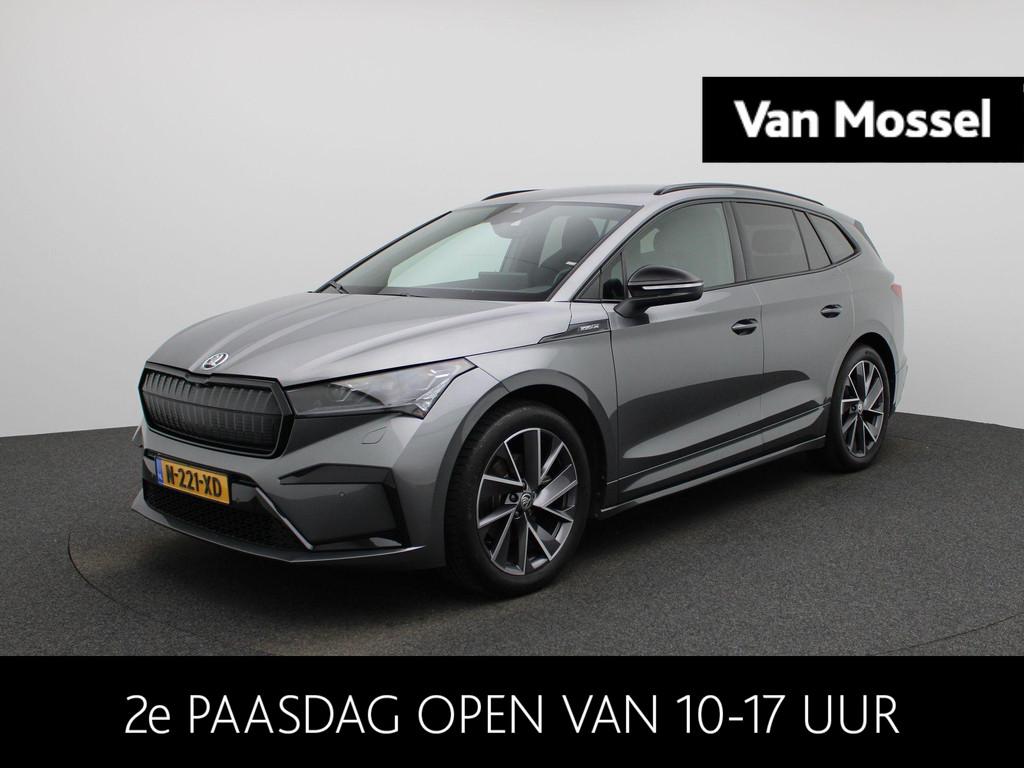 Skoda Enyaq iV 60 Sportline | SoH 90% | Automaat | Navigatie, 12 maanden, Achterwielaandrijving, Gebruikt, 179 pk