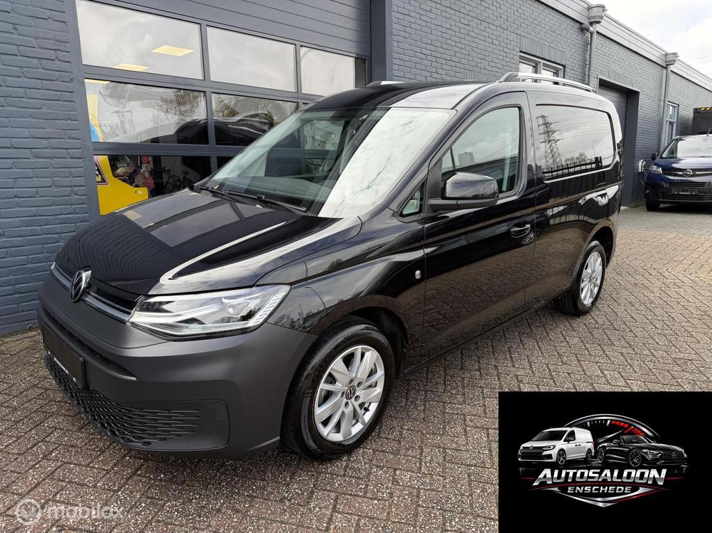 Volkswagen Caddy 2.0 TDI 102 PK 33.000 km Airco LED Camera, Voorwielaandrijving, Stof, Gebruikt, Zwart