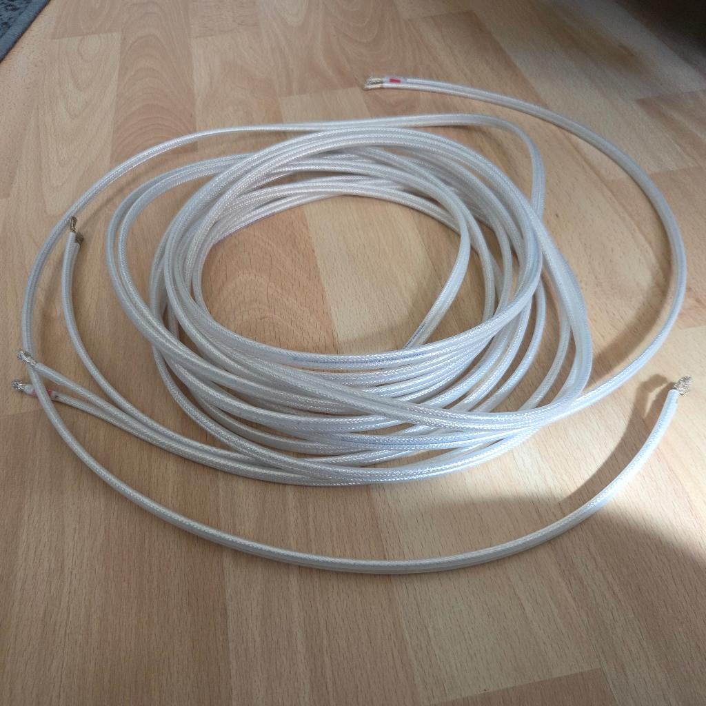 Qed Silver Anniversary XT luidsprekerkabels, Ophalen of Verzenden, Zo goed als nieuw, 2 tot 5 meter, Luidsprekerkabel