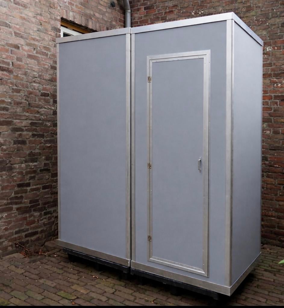 Super Mobiele douche unit met Bosch 80L boiler, Doe-het-zelf en Verbouw, Ophalen, Gebruikt, Douche