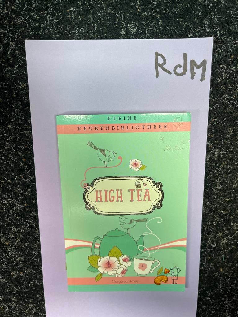 Kleine Keukenbibliotheek: High Tea Receptenboek, Ophalen of Verzenden, Zo goed als nieuw, Europa, Tapas, Hapjes en Dim Sum