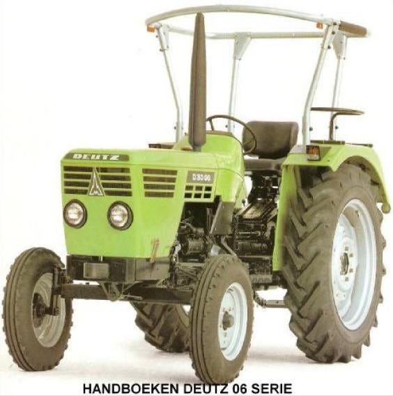 Boeken Deutz D2506 3006 4006 4506 5006 5506 6006 6806 op CD, Ophalen of Verzenden, Nieuw, Tractor en Landbouw