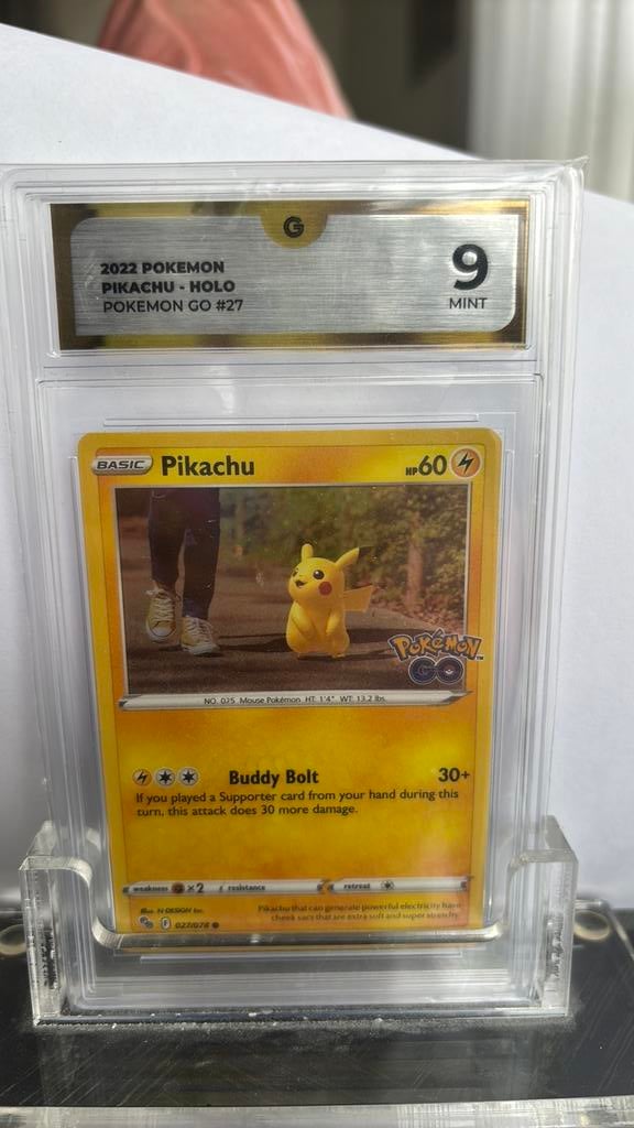 Pokemon pikachu #27, Hobby en Vrije tijd, Verzamelkaartspellen | Pokémon, Ophalen of Verzenden, Zo goed als nieuw